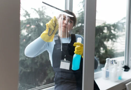 Nettoyage de vitres intérieures et extérieures à Montaigut-le-Blanc